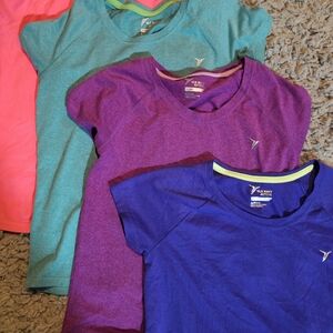 Old Navy Kids' Tees - Neon Pink, Teal, Purple, and Blue